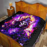 Queen Skull Quilt Sometimes An Angel Somethimes Hellraiser Always A Strong Woman - Wonder Print Shop