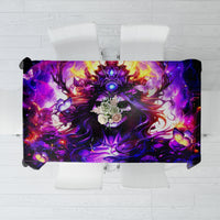 Queen Skull Tablecloth Sometimes An Angel Somethimes Hellraiser Always A Strong Woman - Wonder Print Shop