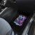 Rose Skull Car Mats Stuck Between IDK IDC And IDGAF - Wonder Print Shop