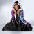 Rose Skull Hooded Blanket Stuck Between IDK IDC And IDGAF