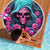 Lady Skull Beach Blanket The Good Girl In Me Got Tired Of The Bullshit - Wonder Print Shop