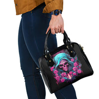 Lady Skull Shoulder Handbag The Good Girl In Me Got Tired Of The Bullshit