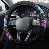Lady Skull Steering Wheel Cover The Good Girl In Me Got Tired Of The Bullshit - Wonder Print Shop