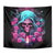 Lady Skull Tapestry The Good Girl In Me Got Tired Of The Bullshit - Wonder Print Shop