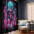 Lady Skull Window Curtain The Good Girl In Me Got Tired Of The Bullshit - Wonder Print Shop