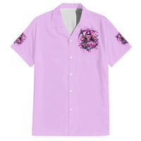 Reaper Skull Family Matching Summer Maxi Dress and Hawaiian Shirt Warning This Tattooed Girl Doesn't Play Well With Stupid People - Wonder Print Shop