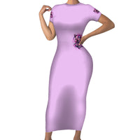 Reaper Skull Short Sleeve Bodycon Dress Warning This Tattooed Girl Doesn't Play Well With Stupid People - Wonder Print Shop