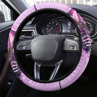 Reaper Skull Steering Wheel Cover Warning This Tattooed Girl Doesn't Play Well With Stupid People - Wonder Print Shop