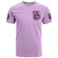 Reaper Skull T Shirt Warning This Tattooed Girl Doesn't Play Well With Stupid People - Wonder Print Shop