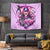 Reaper Skull Tapestry Warning This Tattooed Girl Doesn't Play Well With Stupid People - Wonder Print Shop