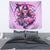 Reaper Skull Tapestry Warning This Tattooed Girl Doesn't Play Well With Stupid People - Wonder Print Shop