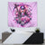 Reaper Skull Tapestry Warning This Tattooed Girl Doesn't Play Well With Stupid People - Wonder Print Shop