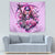 Reaper Skull Tapestry Warning This Tattooed Girl Doesn't Play Well With Stupid People - Wonder Print Shop