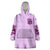 Reaper Skull Wearable Blanket Hoodie Warning This Tattooed Girl Doesn't Play Well With Stupid People - Wonder Print Shop