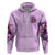 Reaper Skull Zip Hoodie Warning This Tattooed Girl Doesn't Play Well With Stupid People - Wonder Print Shop