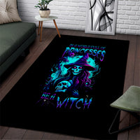 Witch Skull Area Rug In A World Full Of Princess Be A Witch - Wonder Print Shop