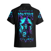 Witch Skull Hawaiian Shirt In A World Full Of Princess Be A Witch - Wonder Print Shop