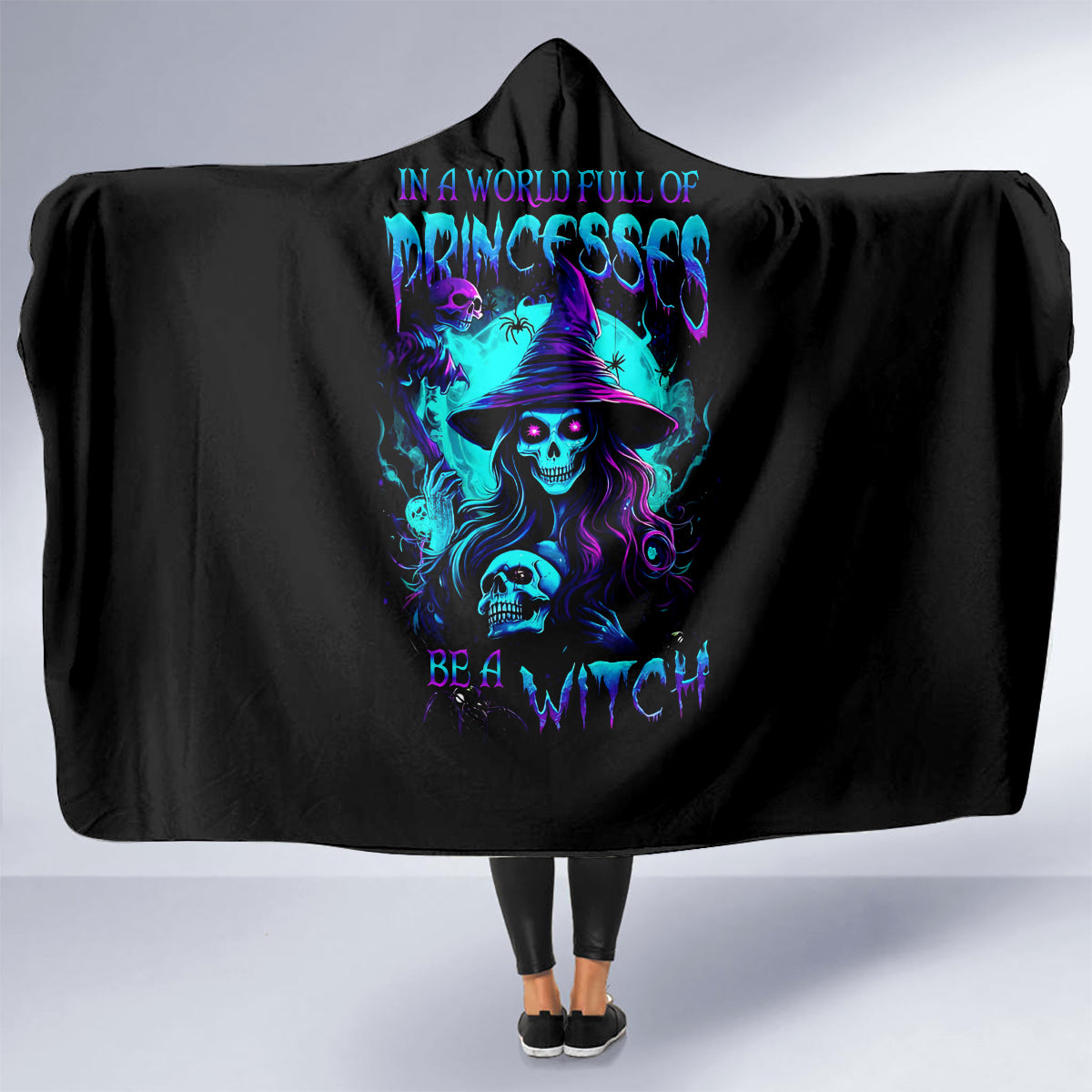 witch-skull-hooded-blanket-in-a-world-full-of-princess-be-a-witch