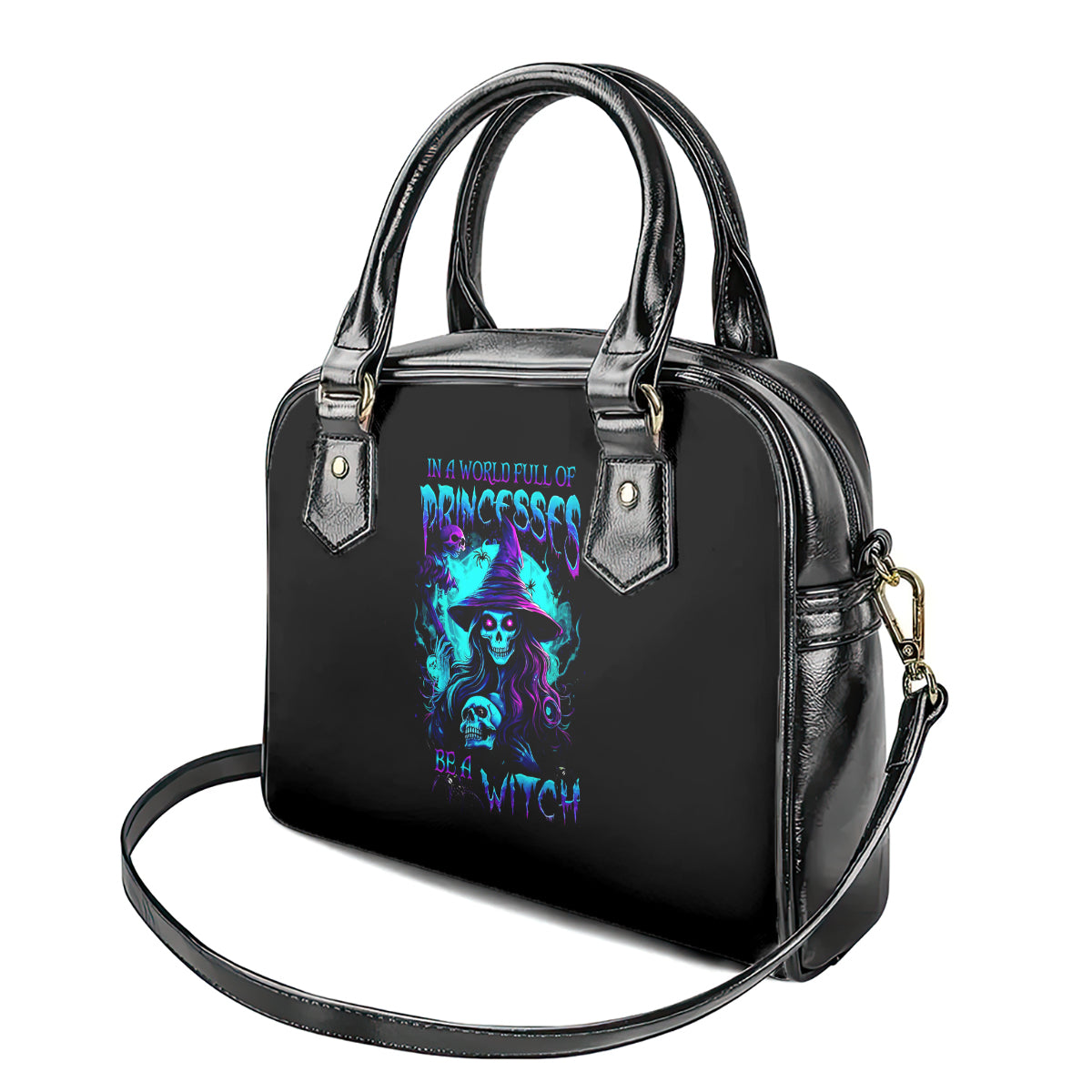 witch-skull-shoulder-handbag-in-a-world-full-of-princess-be-a-witch
