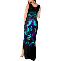 Witch Skull Tank Maxi Dress In A World Full Of Princess Be A Witch - Wonder Print Shop