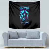 Witch Skull Tapestry In A World Full Of Princess Be A Witch - Wonder Print Shop