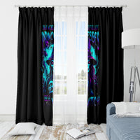 Witch Skull Window Curtain In A World Full Of Princess Be A Witch - Wonder Print Shop
