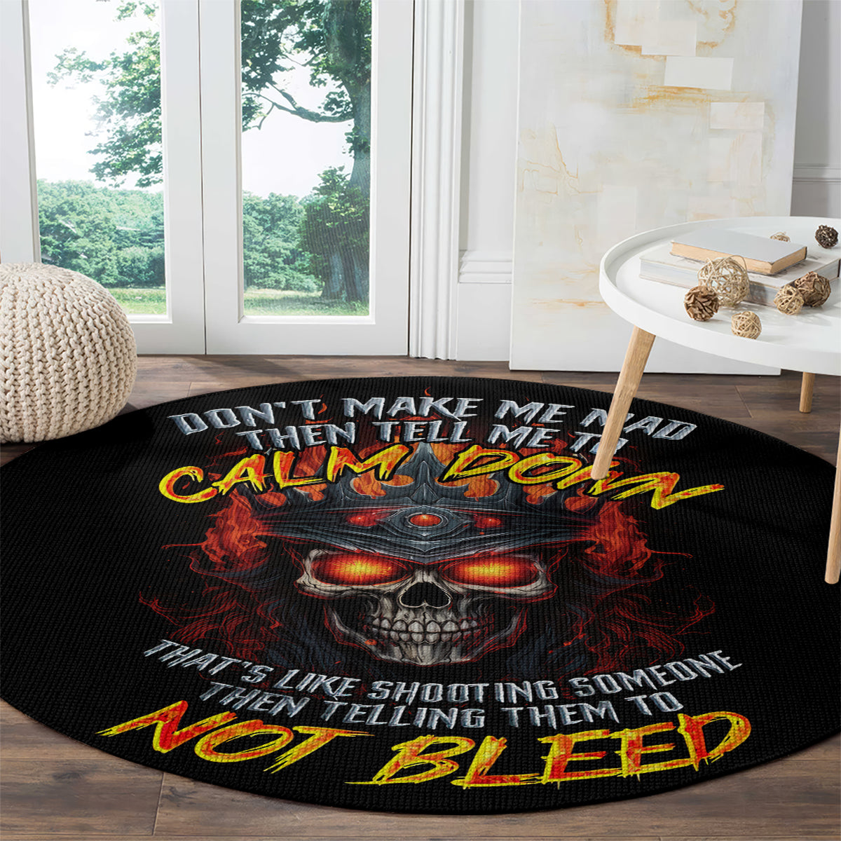 king-skull-round-carpet-dont-make-me-mad-then-tell-me-to-calm-down