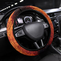 King Skull Steering Wheel Cover Don't Make Me Mad Then Tell Me To Calm Down - Wonder Print Shop
