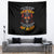 King Skull Tapestry Don't Make Me Mad Then Tell Me To Calm Down - Wonder Print Shop
