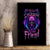 Bat Skull Canvas Wall Art Bat Skull Hello Darkness My Old Friend - Wonder Print Shop