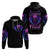 Bat Skull Hoodie Bat Skull Hello Darkness My Old Friend - Wonder Print Shop