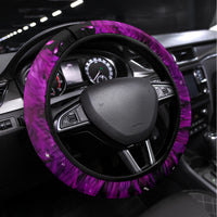 Bat Skull Steering Wheel Cover Bat Skull Hello Darkness My Old Friend - Wonder Print Shop