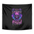 Bat Skull Tapestry Bat Skull Hello Darkness My Old Friend - Wonder Print Shop