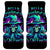 Witch Skull Car Mats Skull Witch Hello Darkness My Old Friend - Wonder Print Shop