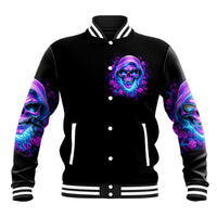 Rose Skull Baseball Jacket I'm Blunt Because God Rolled Me That Way - Wonder Print Shop
