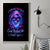 Rose Skull Canvas Wall Art I'm Blunt Because God Rolled Me That Way - Wonder Print Shop