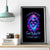 Rose Skull Canvas Wall Art I'm Blunt Because God Rolled Me That Way - Wonder Print Shop