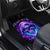 Rose Skull Car Mats I'm Blunt Because God Rolled Me That Way - Wonder Print Shop