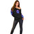 Rose Skull Off Shoulder Sweater I'm Blunt Because God Rolled Me That Way - Wonder Print Shop