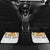 Sunflower Skull Car Mats Sunflower I'm Blunt Because God Rolled Me That Way - Wonder Print Shop