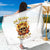 Sunflower Skull Sarong Sunflower I'm Blunt Because God Rolled Me That Way - Wonder Print Shop