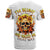 Sunflower Skull T Shirt Sunflower I'm Blunt Because God Rolled Me That Way - Wonder Print Shop