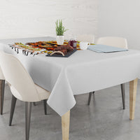 Sunflower Skull Tablecloth Sunflower I'm Blunt Because God Rolled Me That Way - Wonder Print Shop