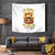 Sunflower Skull Tapestry Sunflower I'm Blunt Because God Rolled Me That Way - Wonder Print Shop