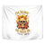 Sunflower Skull Tapestry Sunflower I'm Blunt Because God Rolled Me That Way - Wonder Print Shop