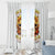 Sunflower Skull Window Curtain Sunflower I'm Blunt Because God Rolled Me That Way - Wonder Print Shop