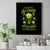 Thunder Skull Canvas Wall Art Thunder Skull I Never Alone My Demon With Me 24/7 - Wonder Print Shop