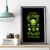 Thunder Skull Canvas Wall Art Thunder Skull I Never Alone My Demon With Me 24/7 - Wonder Print Shop