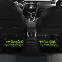 Thunder Skull Car Mats Thunder Skull I Never Alone My Demon With Me 24/7 - Wonder Print Shop