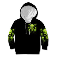 Thunder Skull Kid Hoodie Thunder Skull I Never Alone My Demon With Me 24/7 - Wonder Print Shop